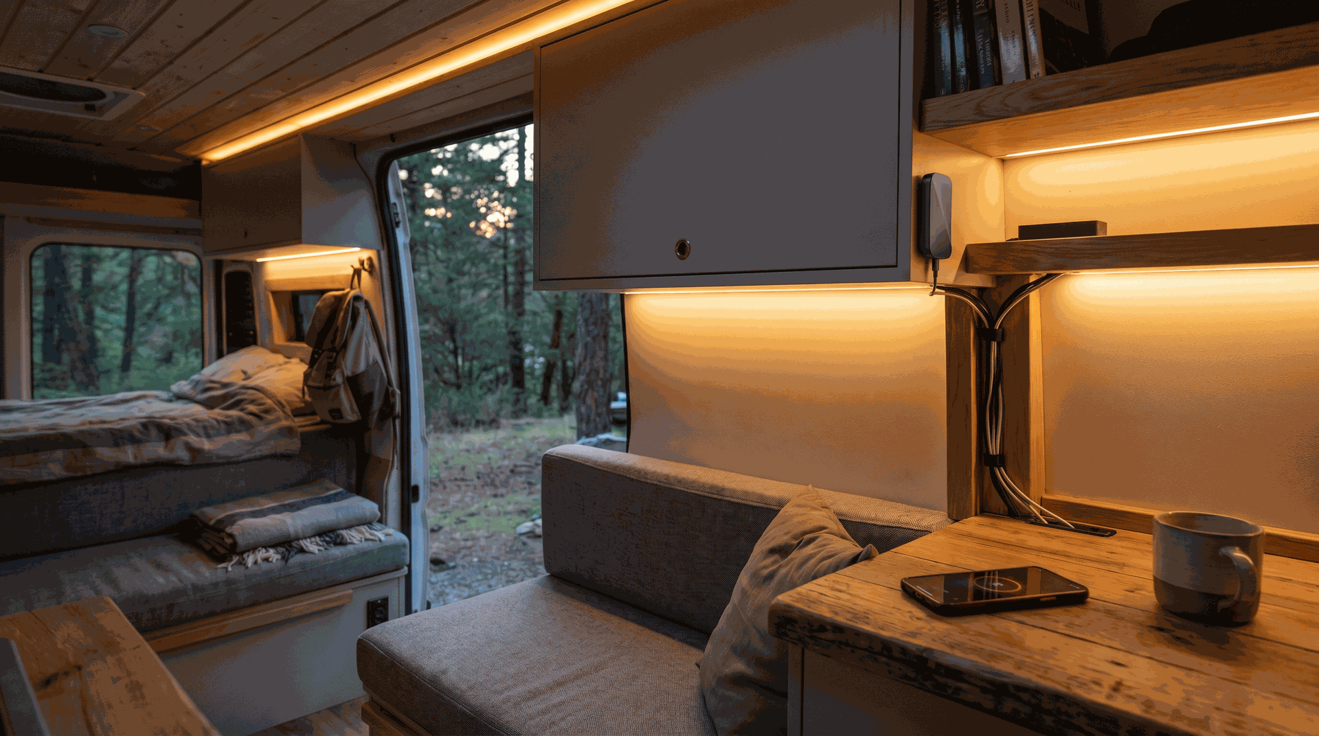 Vanlife Alltag mit smarter Camper Steuerung